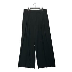 Madewell The Harlow Superwide-Leg Trouser Women's Sz 4 Black Timeless Business